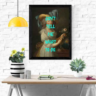 Pôster Marie Antoinette Pop Art Sassy Glossy Poster