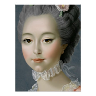 Pôster Marie Antoinette – Romantic Rococo Portrait