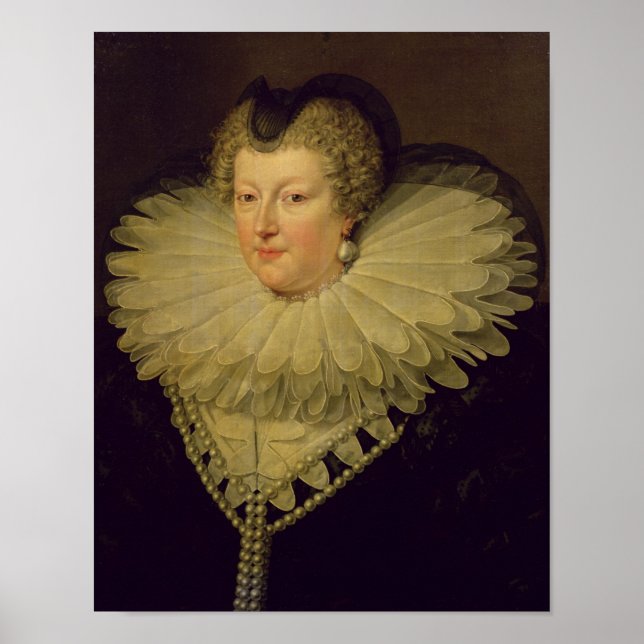 Pôster Marie de Medici , c.1617 (Frente)