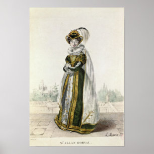 Pôster Marie Dorval em "Marion Delorme" pelo vencedor