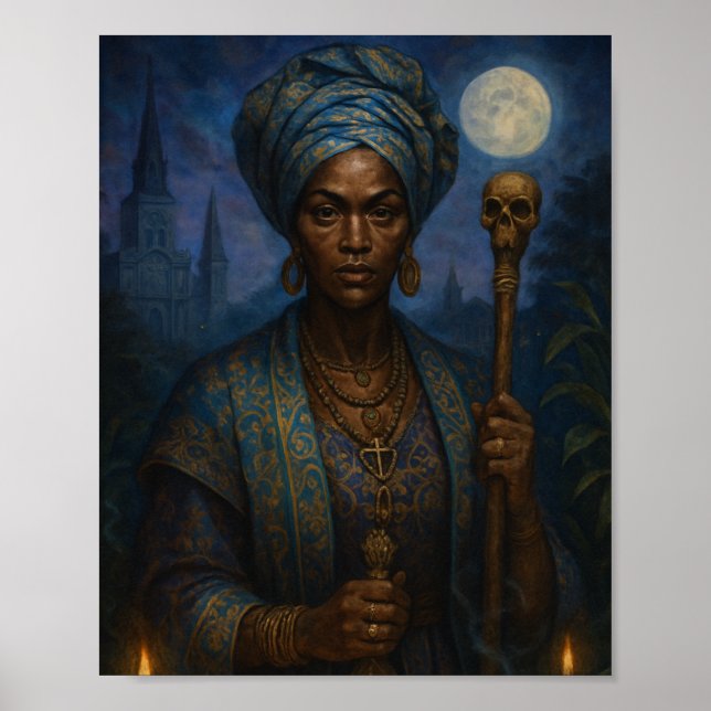 Poster Marie Laveau (Frente)
