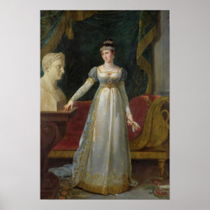 Poster Marie Pauline Bonaparte  Princess Borghese, 1808