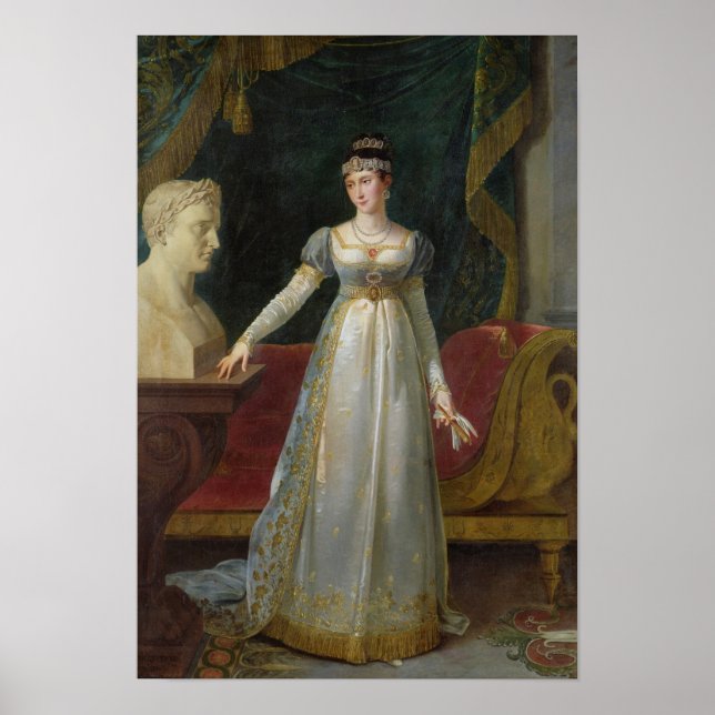 Poster Marie Pauline Bonaparte  Princess Borghese, 1808 (Frente)