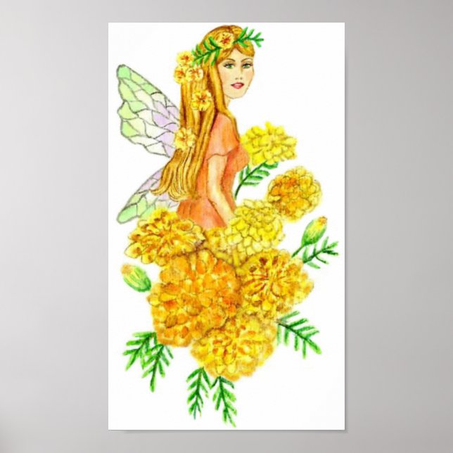 Poster Marigold Garden Fairy JL Biel (Frente)