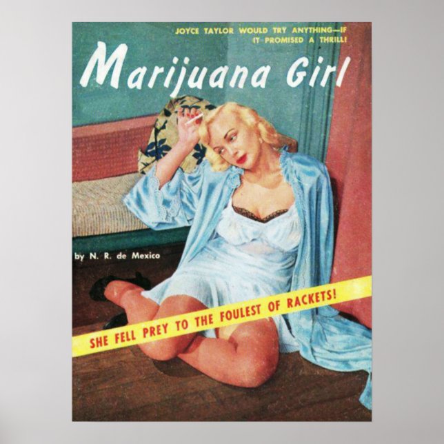 Poster Marijuanaa Girl (Frente)