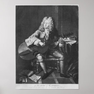 Pôster Marin Marais, 1704
