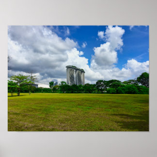 Poster Marina Bay Sands Singapore Skyline