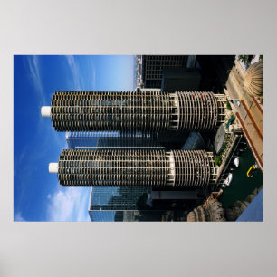 Pôster Marina City Chicago