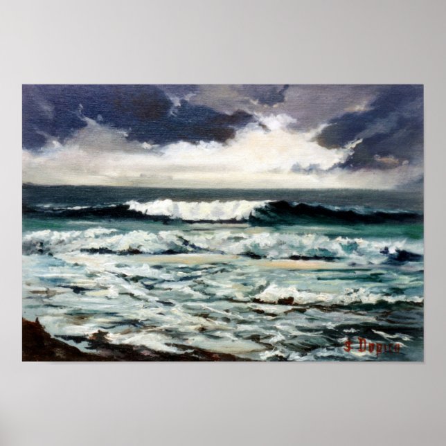 Poster Marina/Mariña/Marine (Frente)