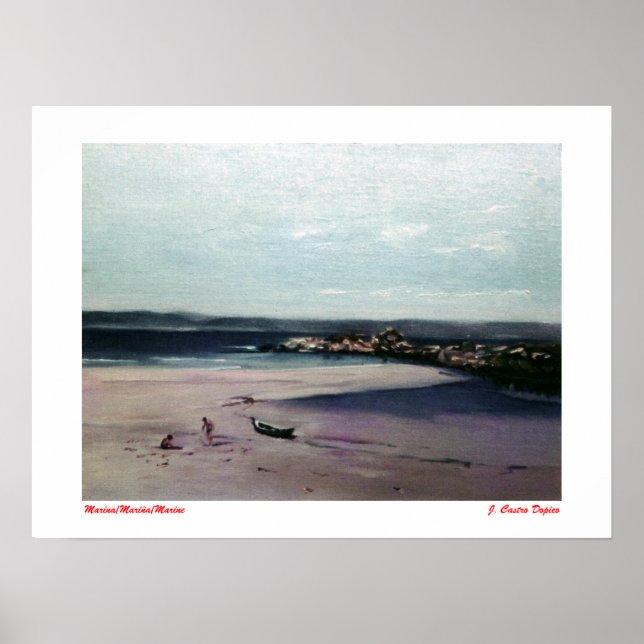 Pôster Marina/Mariña/Marine (Frente)