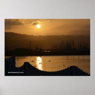Poster Marina Sunrise IV