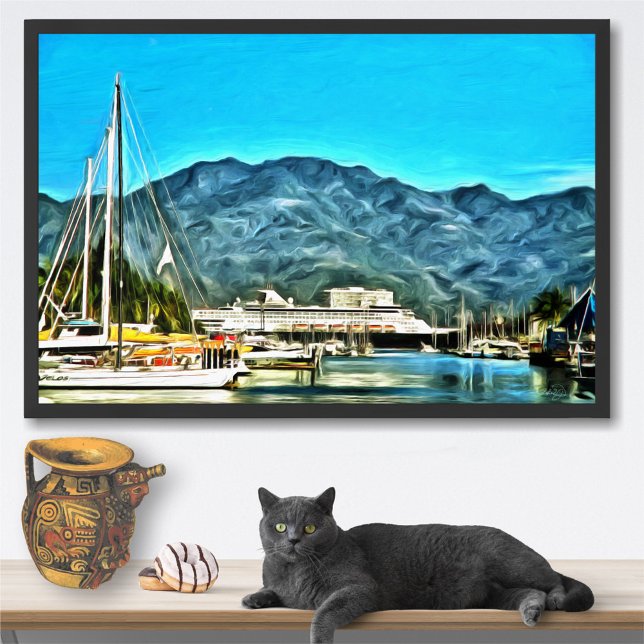 Poster Marina Vallarta 0946 Art Print (Criador carregado)