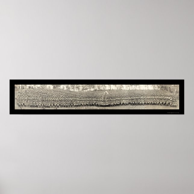 Poster Marines Em Quantico Foto 1919 (Frente)