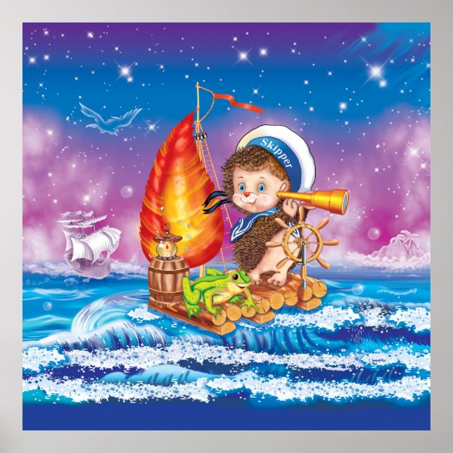 Poster Marinheiro bravo (Frente)