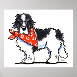 Poster Marinheiro de Landeer Newfie