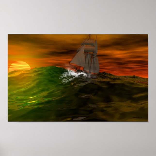 Pôster Marinheiros - Delícia (Frente)