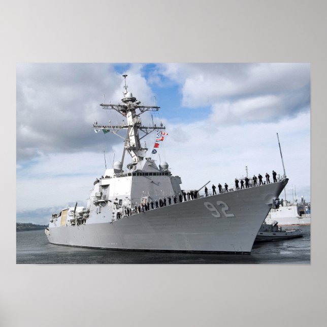 Pôster Marinheiros trazem os trilhos (Frente)