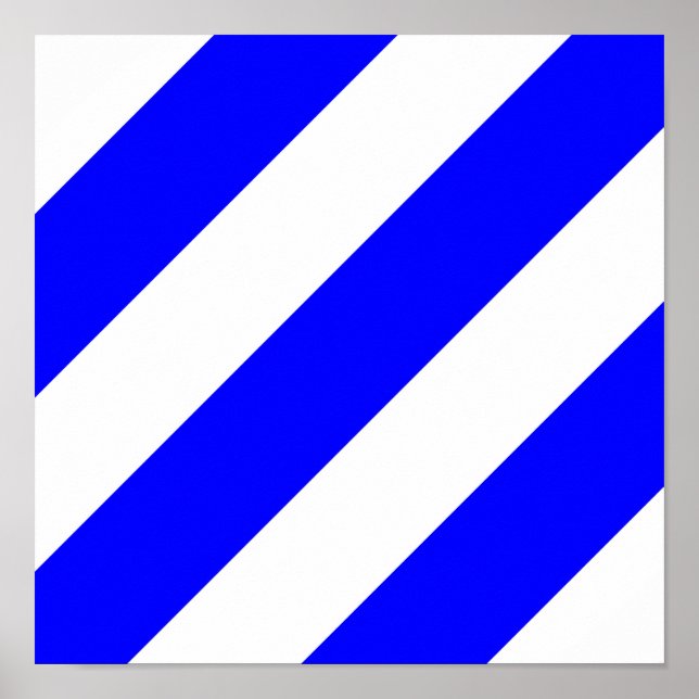 Poster maritime nautical alphabet number six symbol flag  (Frente)