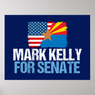 Poster Mark Kelly para o Senado