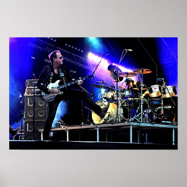 Poster Mark King Nível 42 Em Concert (Frente)