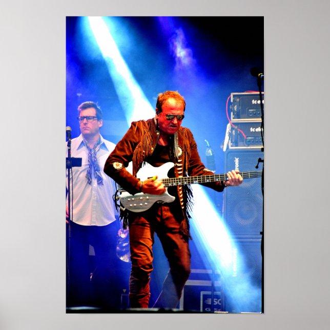 Poster Mark King Nível 42 Em Concert (Frente)