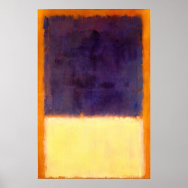 Poster Mark Rothko (Frente)