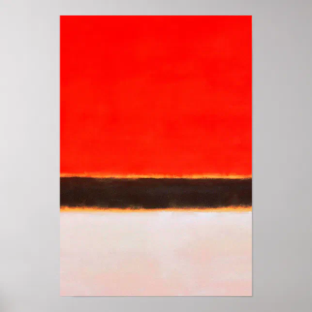 Poster mark rothko art | Zazzle Brasil
