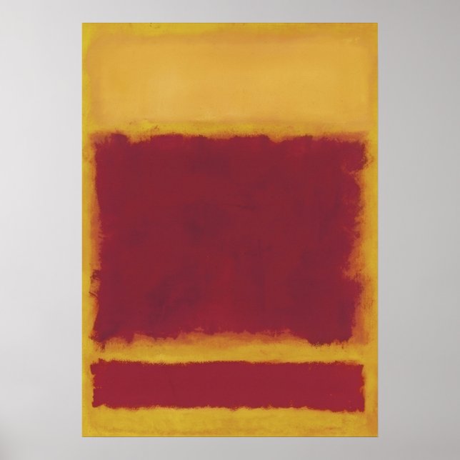 Poster Mark Rothko - Composição - 1958 (Frente)