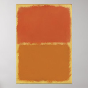 Poster Mark Rothko - Laranja, Vermelho, Laranja - 1961