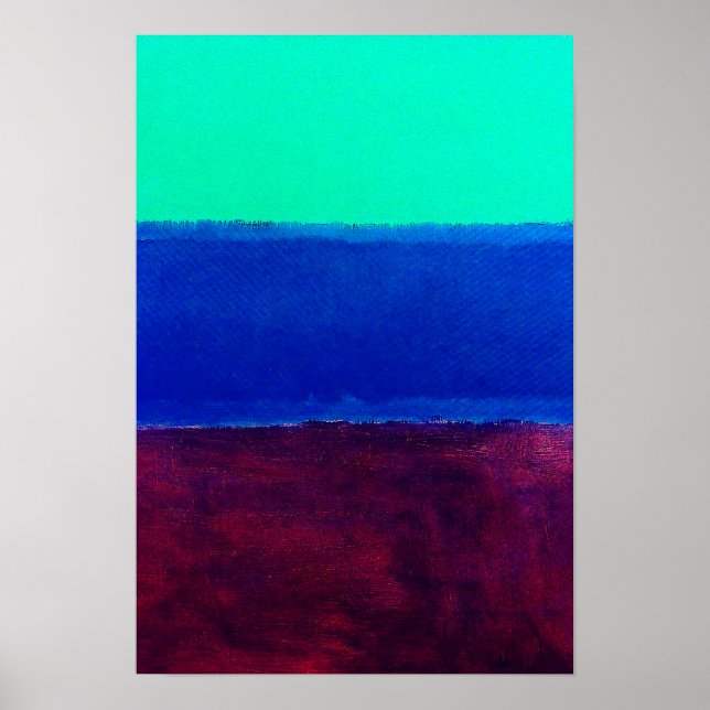 Poster mark rothko pinturas art abstrato (Frente)