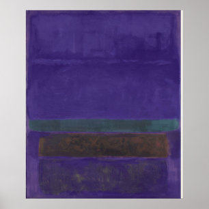 Poster Mark Rothko - Sem título [Azul, Verde e Marrom] - 