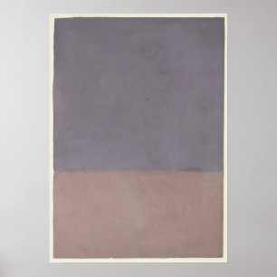 Poster Mark Rothko - Sem título (cinza e malva) - 1969