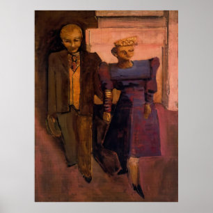 Poster Mark Rothko - Sem título (Homem e Mulher em Pé) -