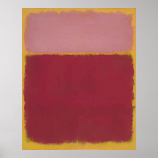 Poster Mark Rothko - Sem Título (Nº 17) - 1961 (Frente)