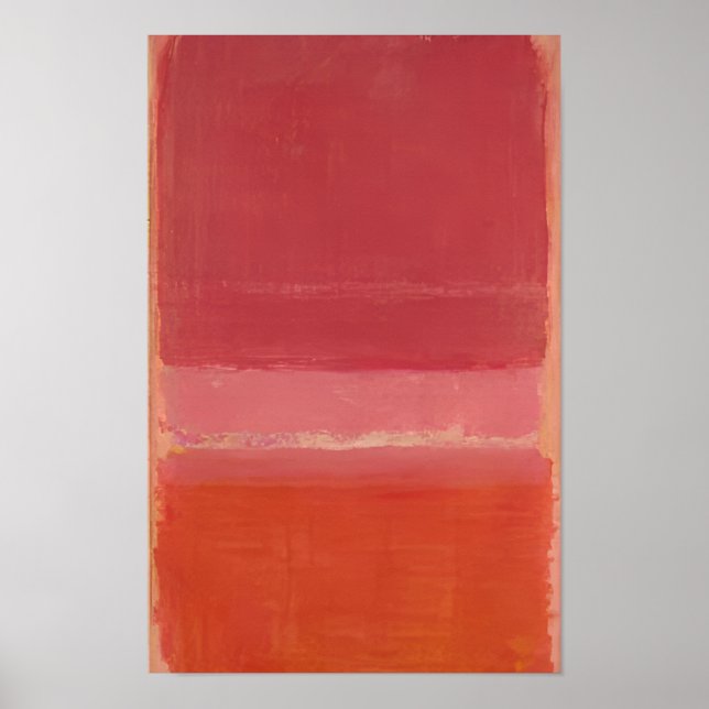 Poster Mark Rothko - Sem título (Vermelho) - 1956 (Frente)