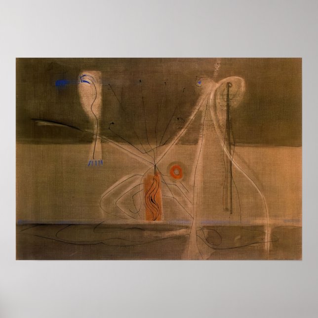 Poster Mark Rothko - Tentáculos da Memória - 1946 (Frente)