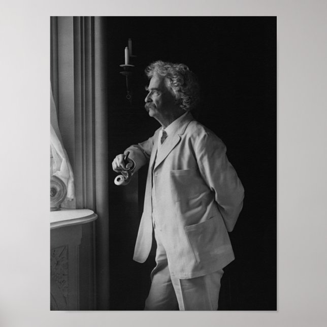 Pôster MARK TWAIN c. 1907 (Frente)