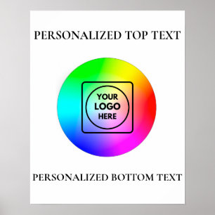 Poster Marketing de Marca de Logotipo Empresarial Persona