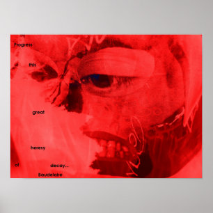 Pôster MarkyArt PL#1030319 o grande heresia Baudelaire
