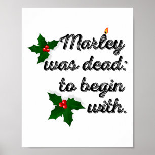 Poster Marley Estava Morto Para Começar Com Humor Novidad
