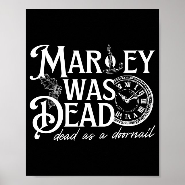 Poster Marley Was Dead  (Frente)