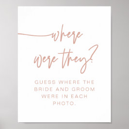 Poster MARLO Boho Blush Pink Onde Estavam Assinando