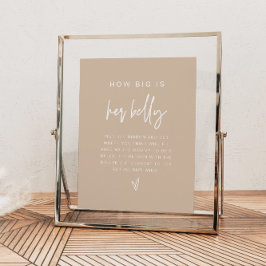 Poster MARLO Boho Terracotta Qual é o tamanho do seu jogo