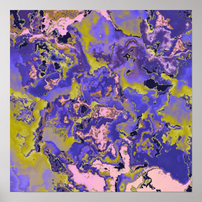 Poster Mármore Radioativo (Frente)