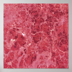 Poster mármore vermelho colorido