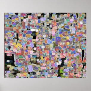 Poster Mármores Florais - grandes