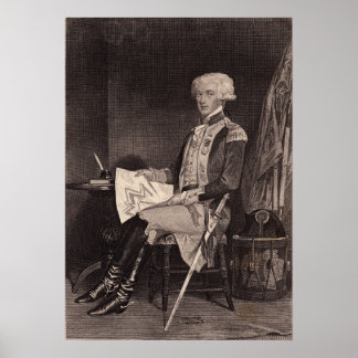 Poster Marquis du Lafayette