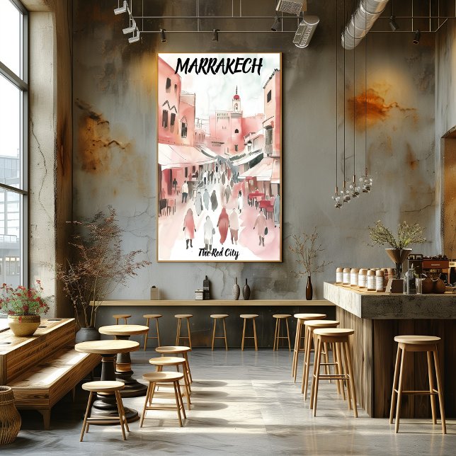 Pôster Marrakech: La Ciudad Roja (Criador carregado)