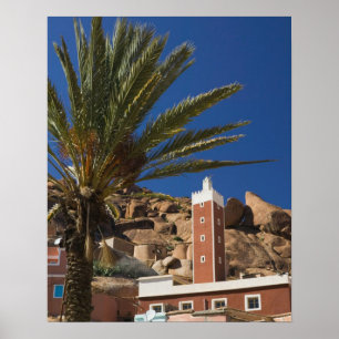Pôster MARROCOS, Anti Atlas, Área de TAFRAOUTE: ADAI, Ve