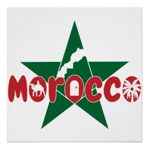 Pôster Marrocos: Onde o patrimônio brilha moderno